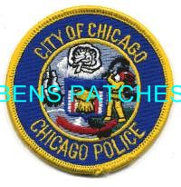 ILLINOIS,CHICAGO POLICE HAT PATCH 4_wm